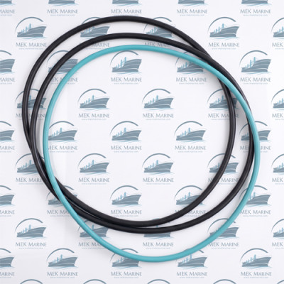 Sealing set for cylinder liner