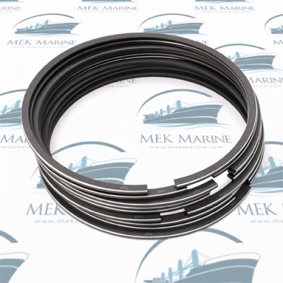 Piston ring set