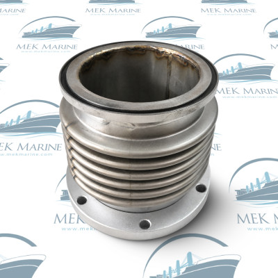 Exhaust gas bellow