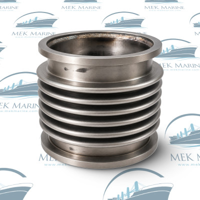 Exhaust gas bellow