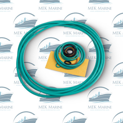 Sealing set for fuel filter