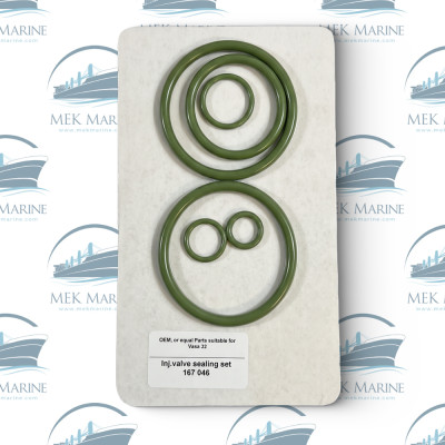 Sealing set for fuel injector