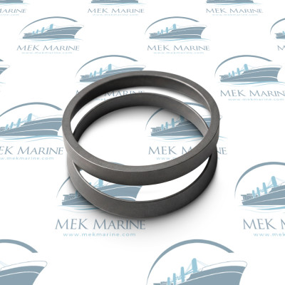 Pair of friction rings
